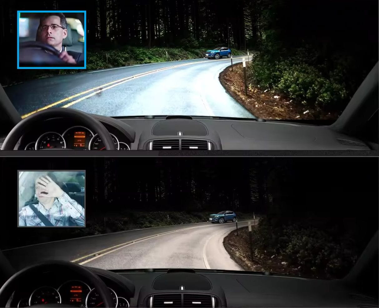 Żarówka LED HIR2 MAGALL X PRO 1 do 1 jazda nocą większa widoczność i bezpieczeństwo